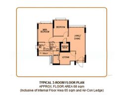 Blk 188B Fengshan Greenville (Bedok), HDB 3 Rooms #635135071